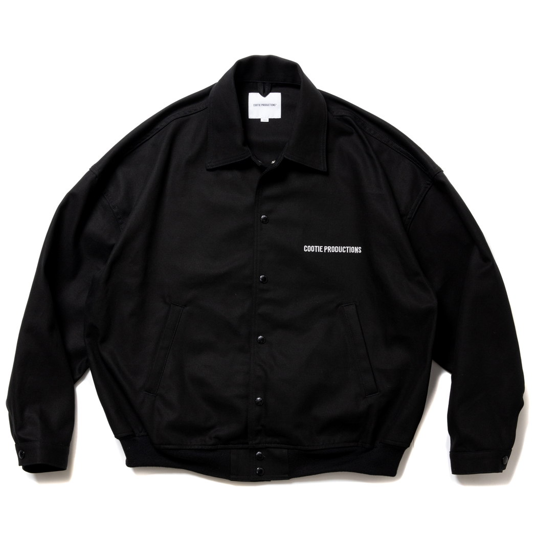 画像: COOTIE PRODUCTIONS/Cotton OX Award Jacket（Black）［アワードJKT-24春夏］