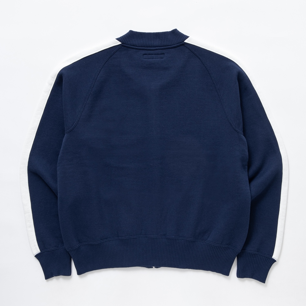 画像: RATS/50's ZIP SWEAT（NAVY）［50'sジップスウェット-24春夏］