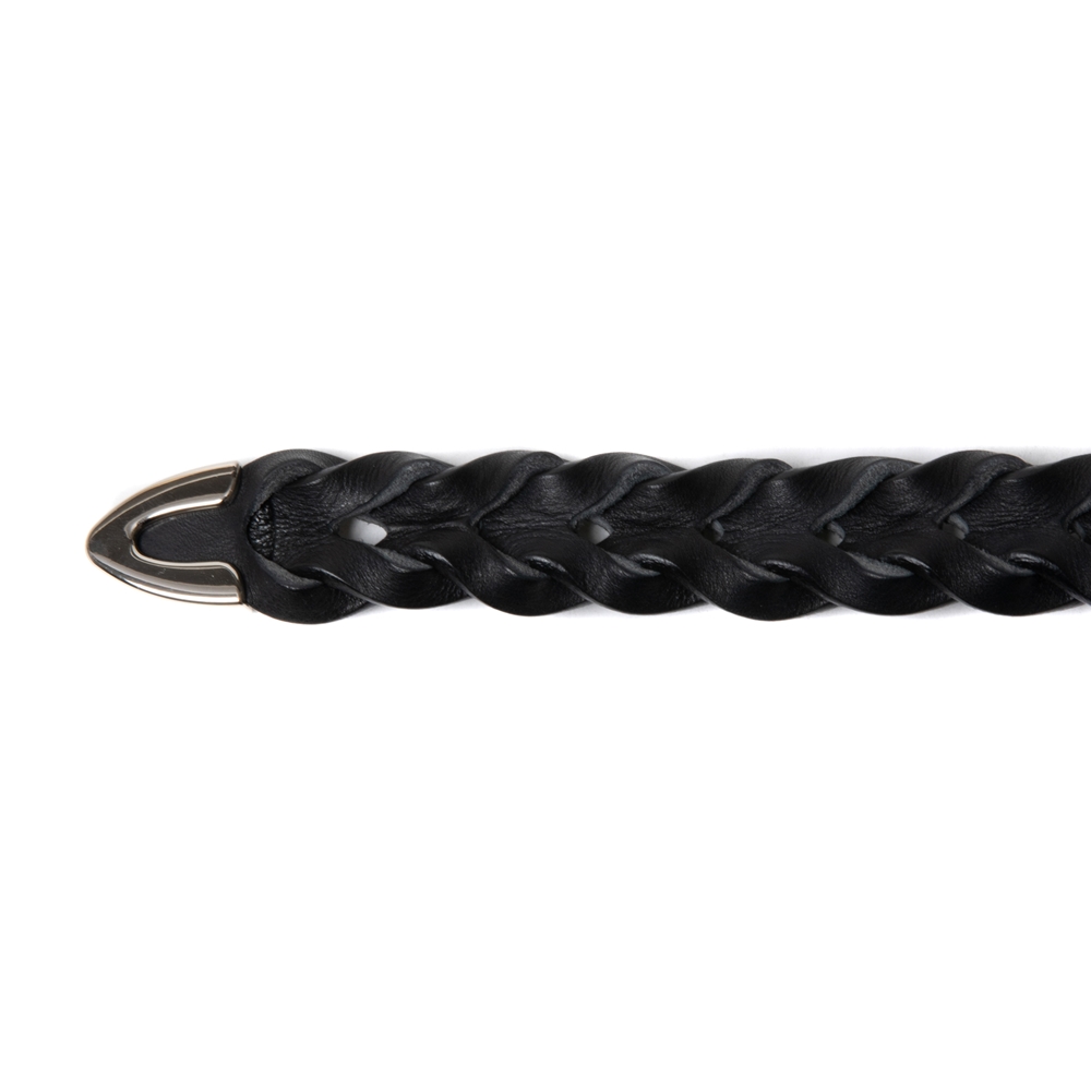 画像: COOTIE PRODUCTIONS/Leather Braid Belt（Silver）［レザーブレイドベルト-24春夏］