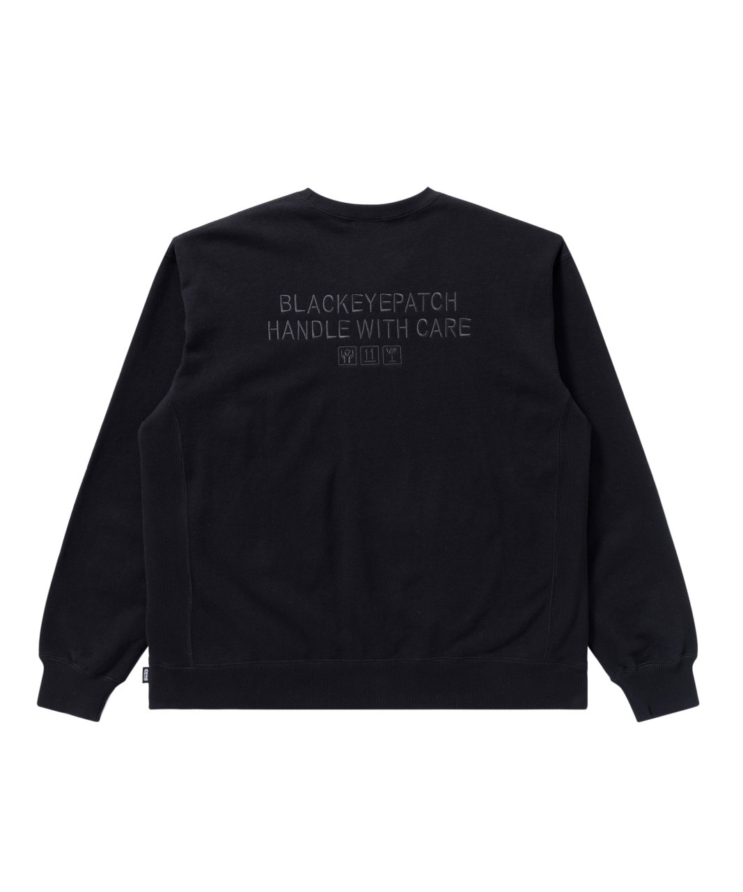 画像: BlackEyePatch/HWC SAME COLORED CREW SWEAT（BLACK）