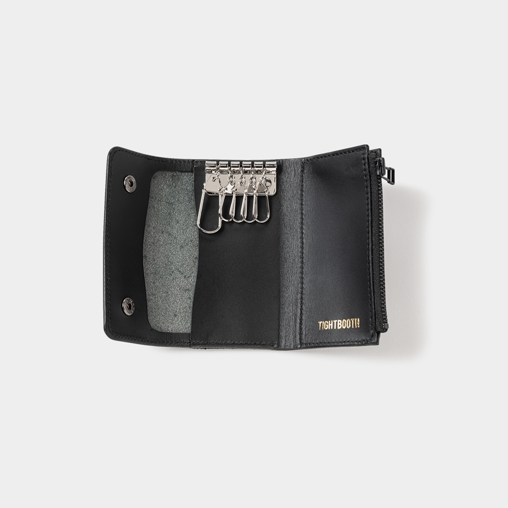 画像: TIGHTBOOTH/LEATHER KEY CASE（Black） 【30%OFF】［レザーキーケース-24春夏］