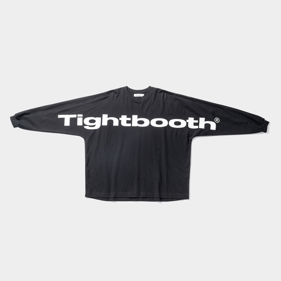 画像: TIGHTBOOTH/BIG LOGO LS T-SHIRT（Black）［プリント長袖T-24春夏］