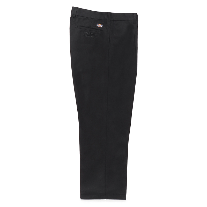 画像: WACKO MARIA/DICKIES / PLEATED TROUSERS（BLACK）［ワンタックトラウザース-24春夏］