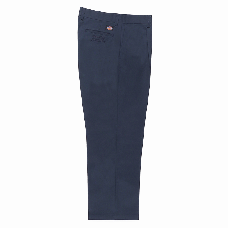 画像: WACKO MARIA/DICKIES / PLEATED TROUSERS（NAVY）［ワンタックトラウザース-24春夏］