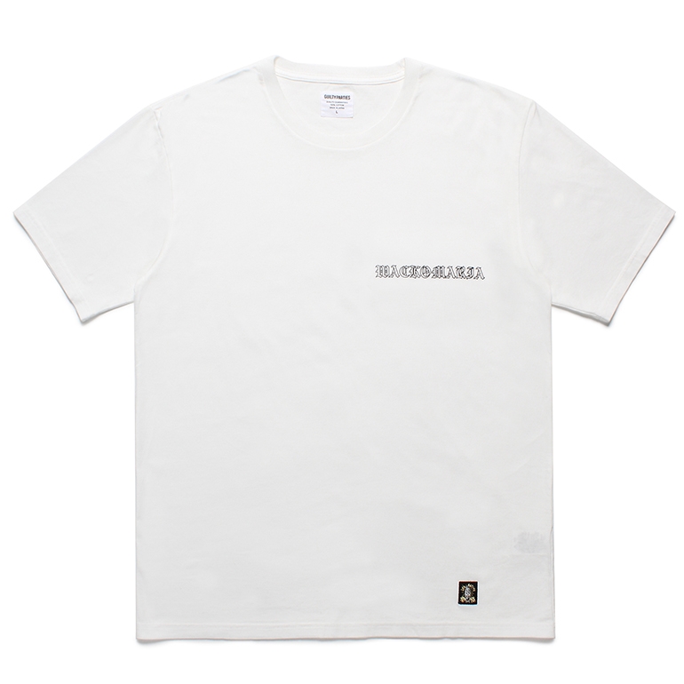 画像: WACKO MARIA/STANDARD T-SHIRT（WHITE）［プリントT-24春夏］