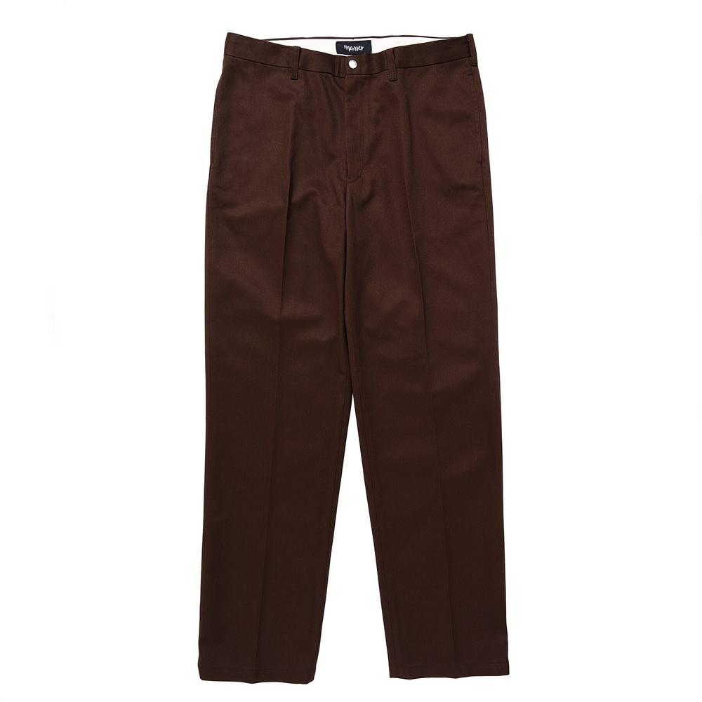 画像: PORKCHOP/HOPSACK PANTS P（BROWN）［ワークパンツ-24春夏］