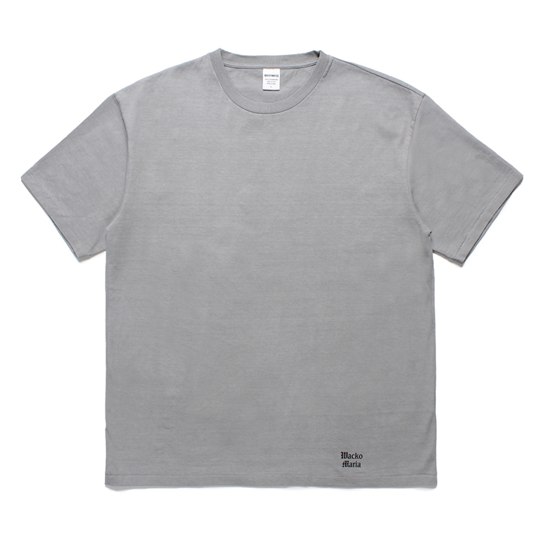 画像1: WACKO MARIA/WASHED HEAVY WEIGHT T-SHIRT（GRAY）［プリントT-24春夏］ (1)