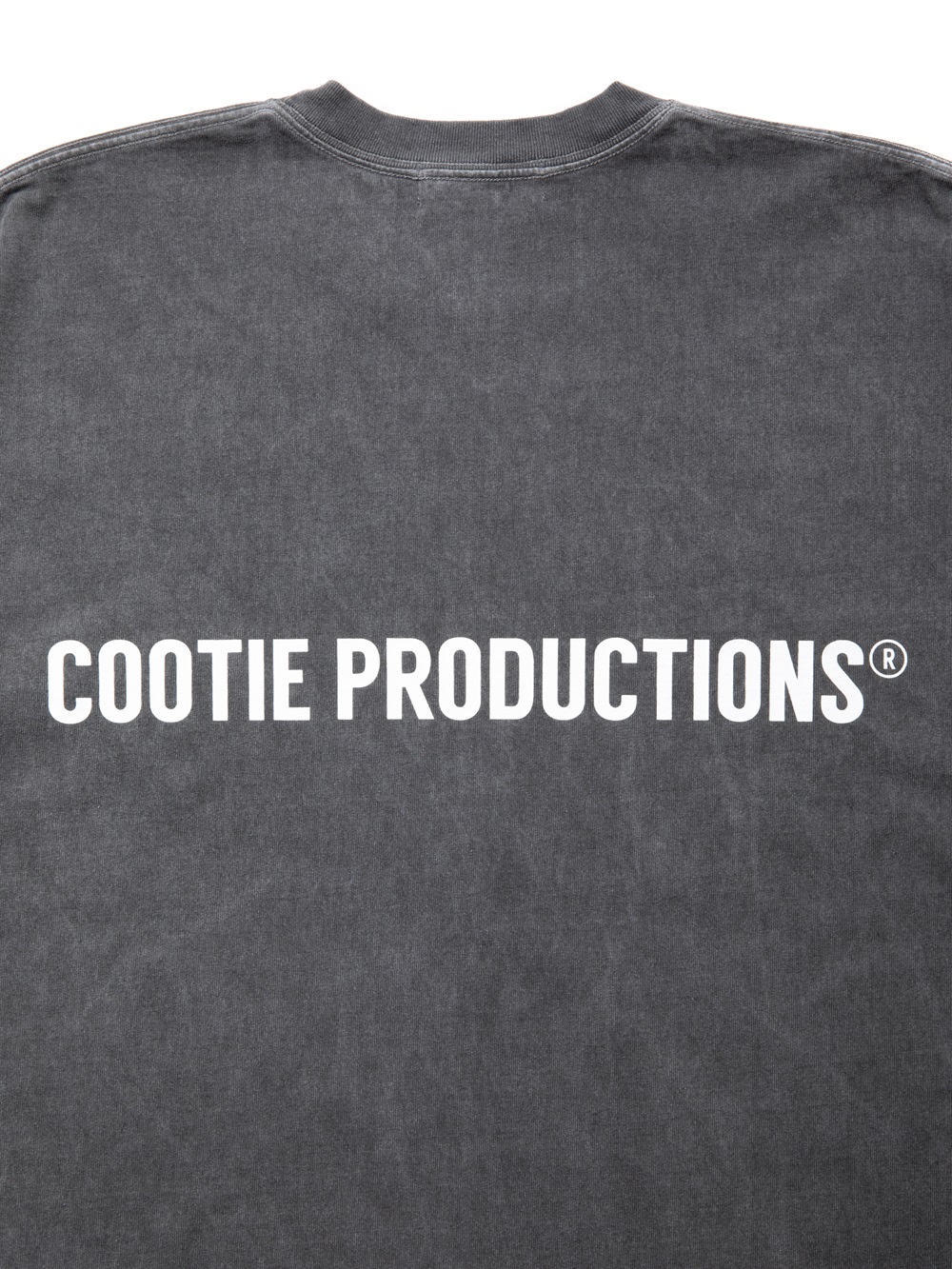 画像: COOTIE PRODUCTIONS/Pigment Dyed L/S Tee（Black）［ピグメントダイ長袖T-24春夏］