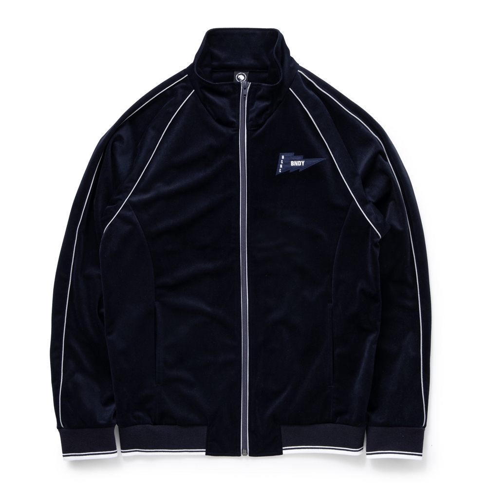 画像: 【30%OFF】RATS/VELOR TRACK JKT（NAVY）［ベロアトラックJKT-24春夏］