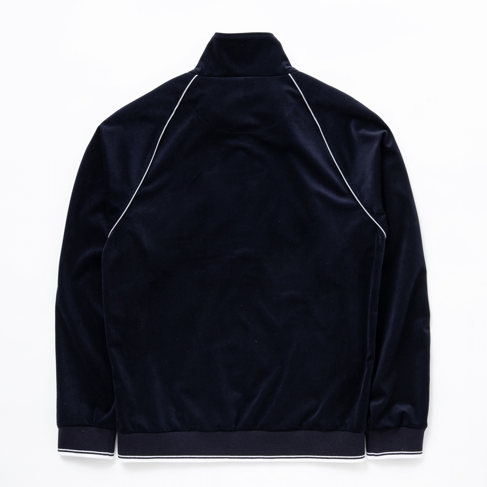 画像: 【30%OFF】RATS/VELOR TRACK JKT（NAVY）［ベロアトラックJKT-24春夏］
