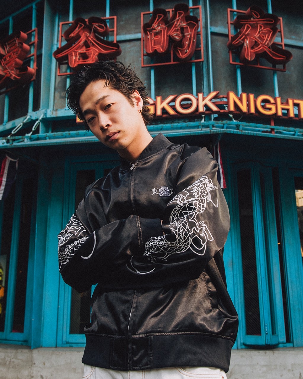 画像: BlackEyePatch/EMBROIDERED TOKYO SOUVENIR JACKET（BLACK）