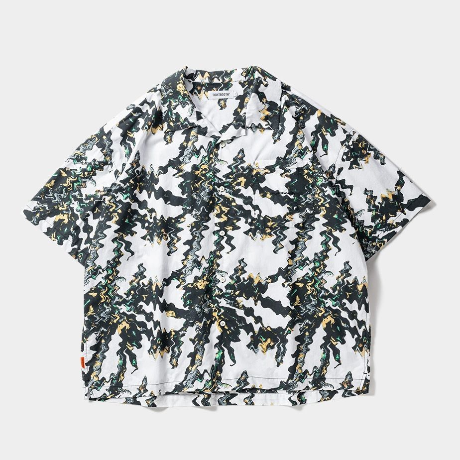 画像: TIGHTBOOTH/ACID ALOHA（White） 【30%OFF】［アシッドアロハ-24春夏］