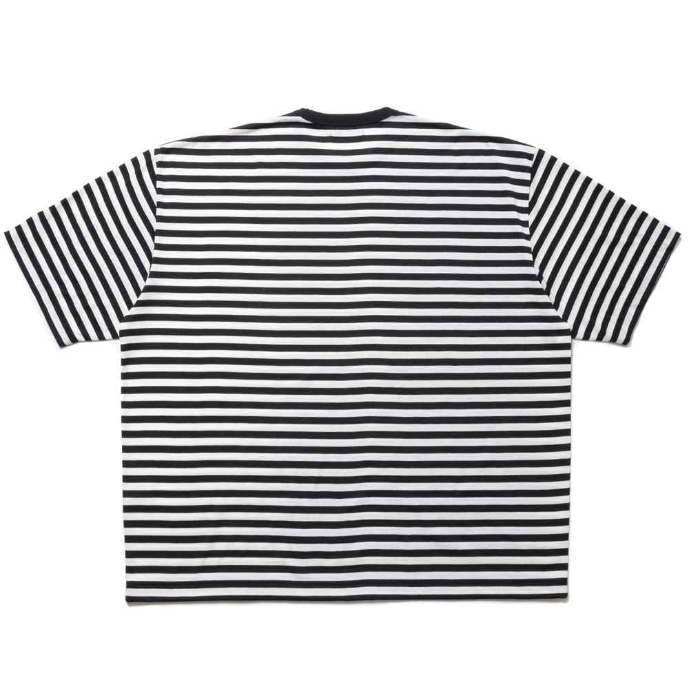 画像: COOTIE PRODUCTIONS/Polyester Border S/S Tee（Black/White）［ボーダーT-24春夏］