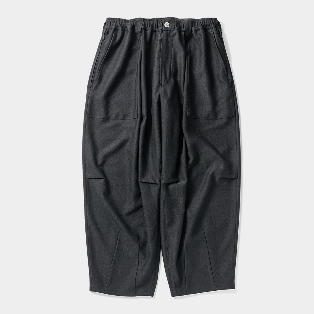 画像: TIGHTBOOTH/PIQUE BALLOON PANTS（Black）［ピケバルーンパンツ-24春夏］