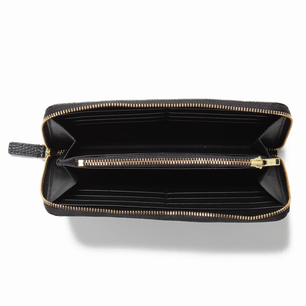 画像: WACKO MARIA/SPEAK EASY / EMBOSS LEATHER ROUND ZIP LONG WALLET（LIZARD）［ラウンドジップロングウォレット-24春夏］