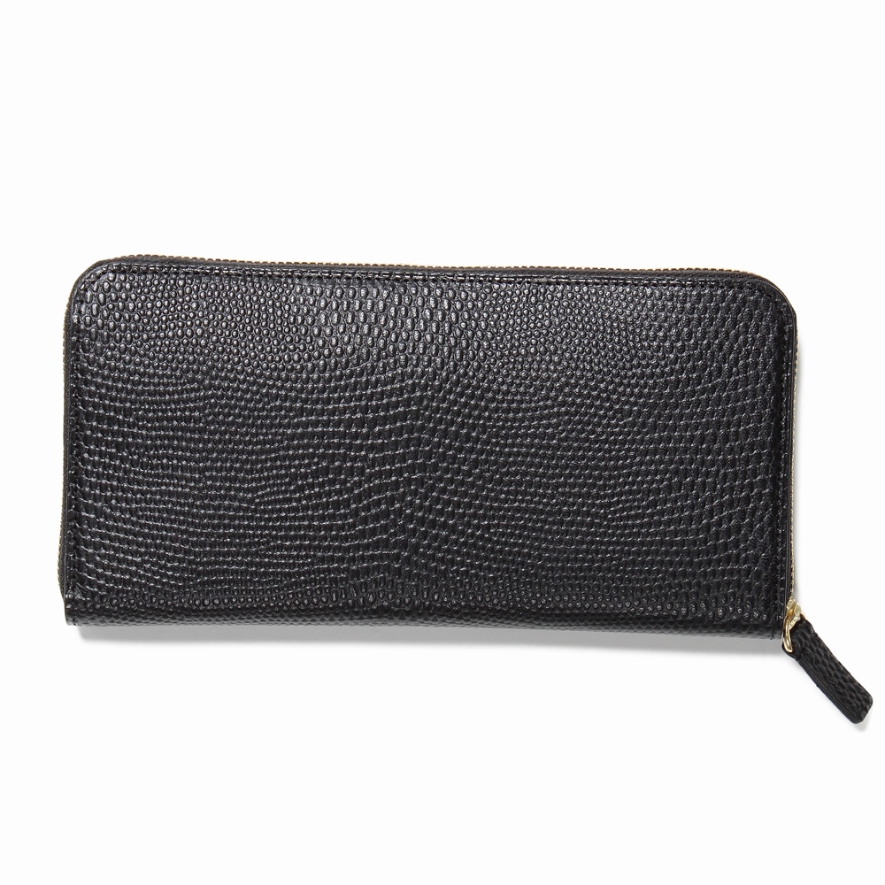 画像: WACKO MARIA/SPEAK EASY / EMBOSS LEATHER ROUND ZIP LONG WALLET（LIZARD）［ラウンドジップロングウォレット-24春夏］