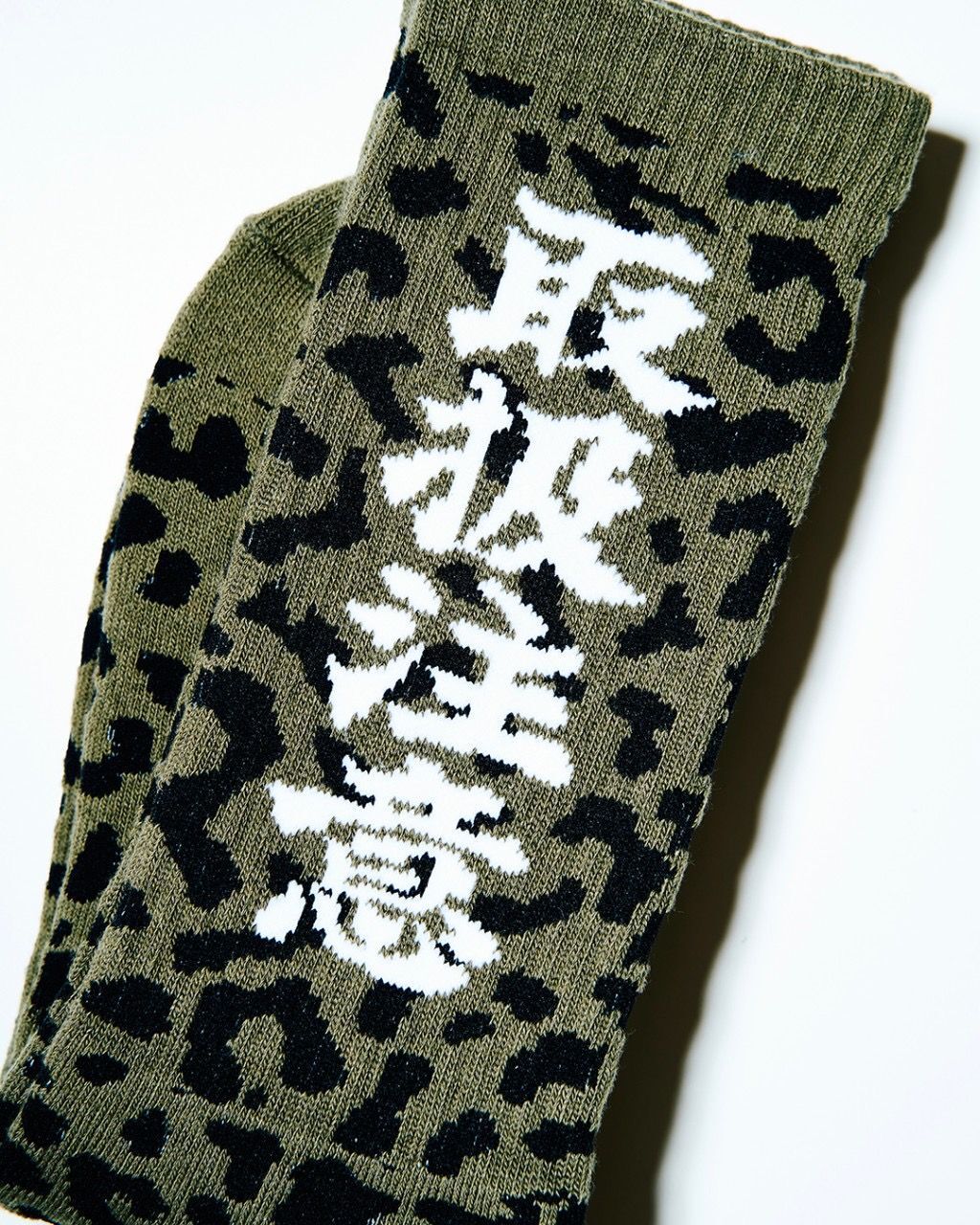 画像: BlackEyePatch/HWC LEOPARD PATTERNED SOCKS（OLIVE）