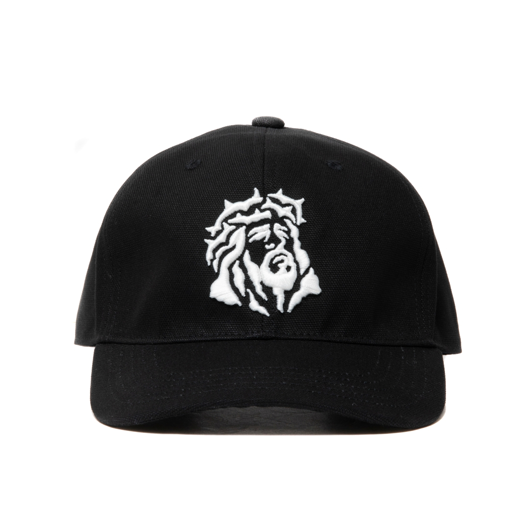 画像: COOTIE PRODUCTIONS/Cotton OX 6 Panel Cap（Black/JESUS）［6パネルキャップ-24春夏］