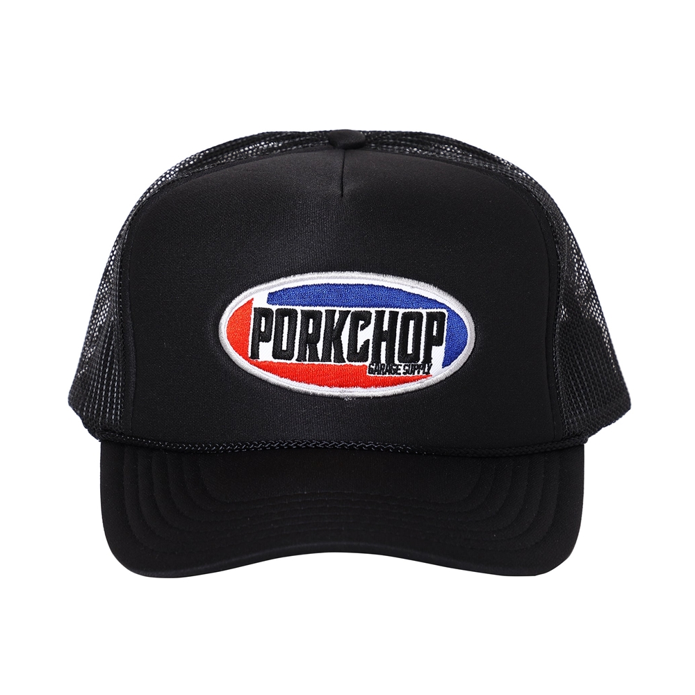 画像: PORKCHOP/2nd OVAL MESH CAP（BLACK）［メッシュキャップ-24春夏］