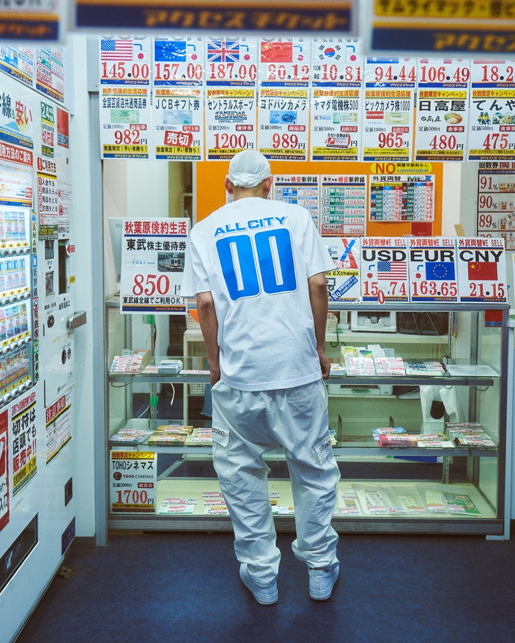 画像: BlackEyePatch/ALL CITY SPORT LOGO TEE（WHITE）