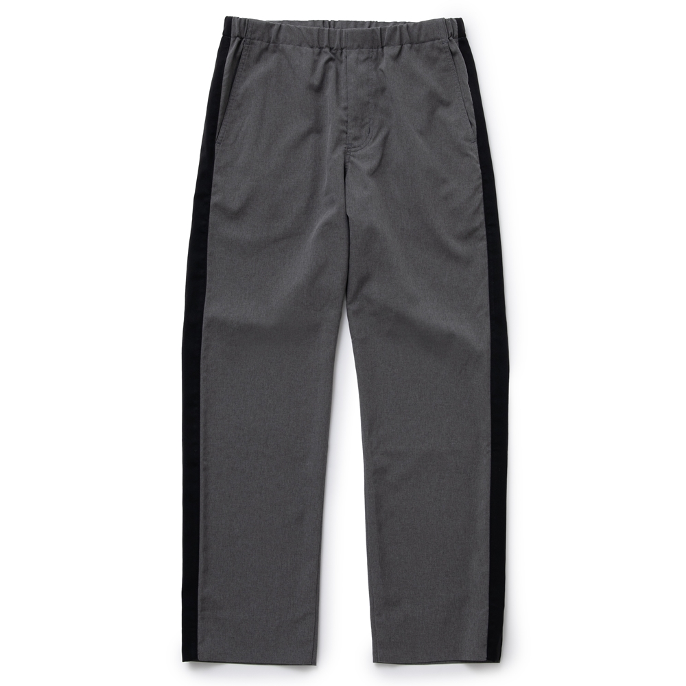 画像: RATS/EASY LINE SLACKS PANTS（GRAY/BLACK LINE）［ラインスラックスパンツ-24春夏］