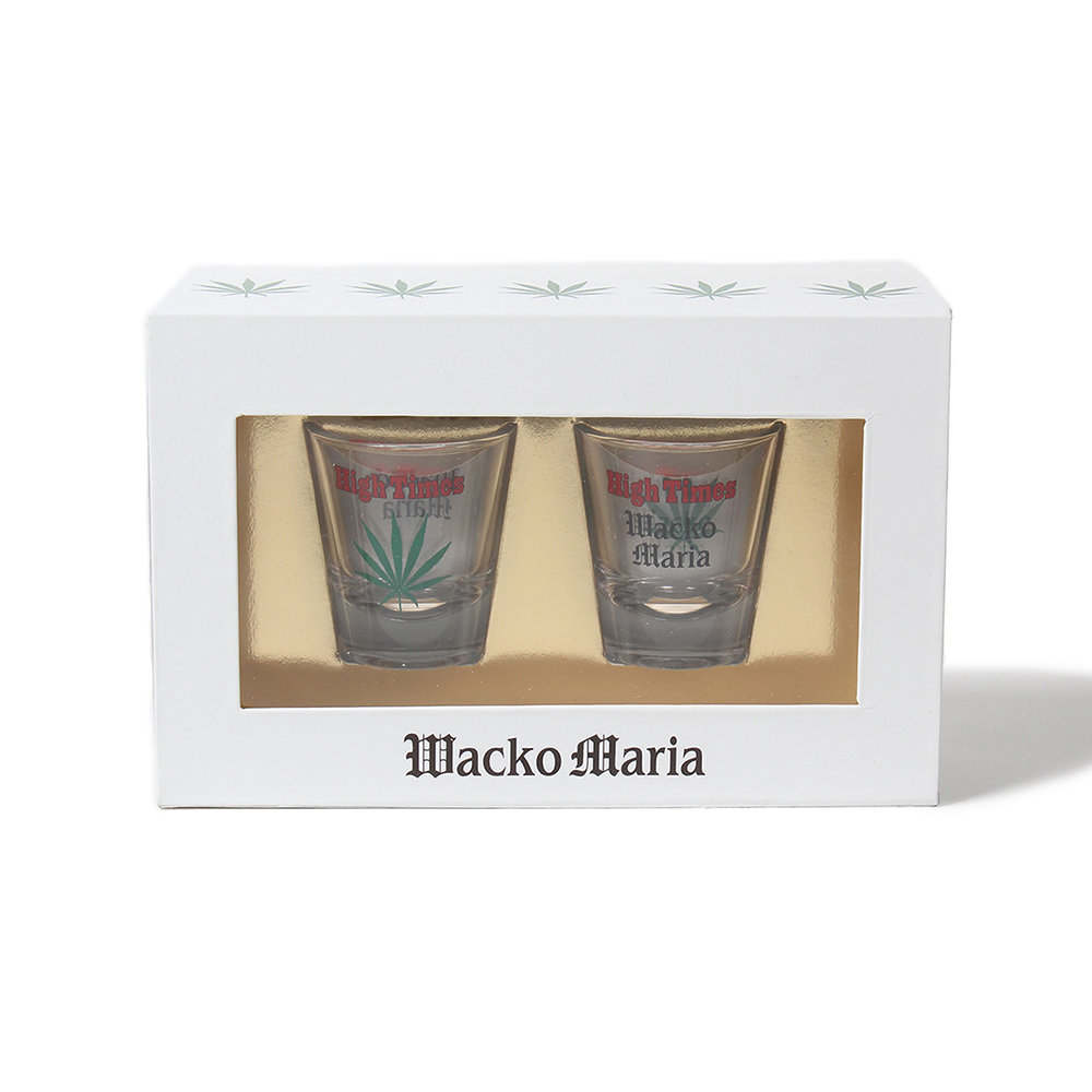 画像: WACKO MARIA/HIGH TIMES / SHOT GLASSES（CLEAR）［ショットグラス-24春夏］