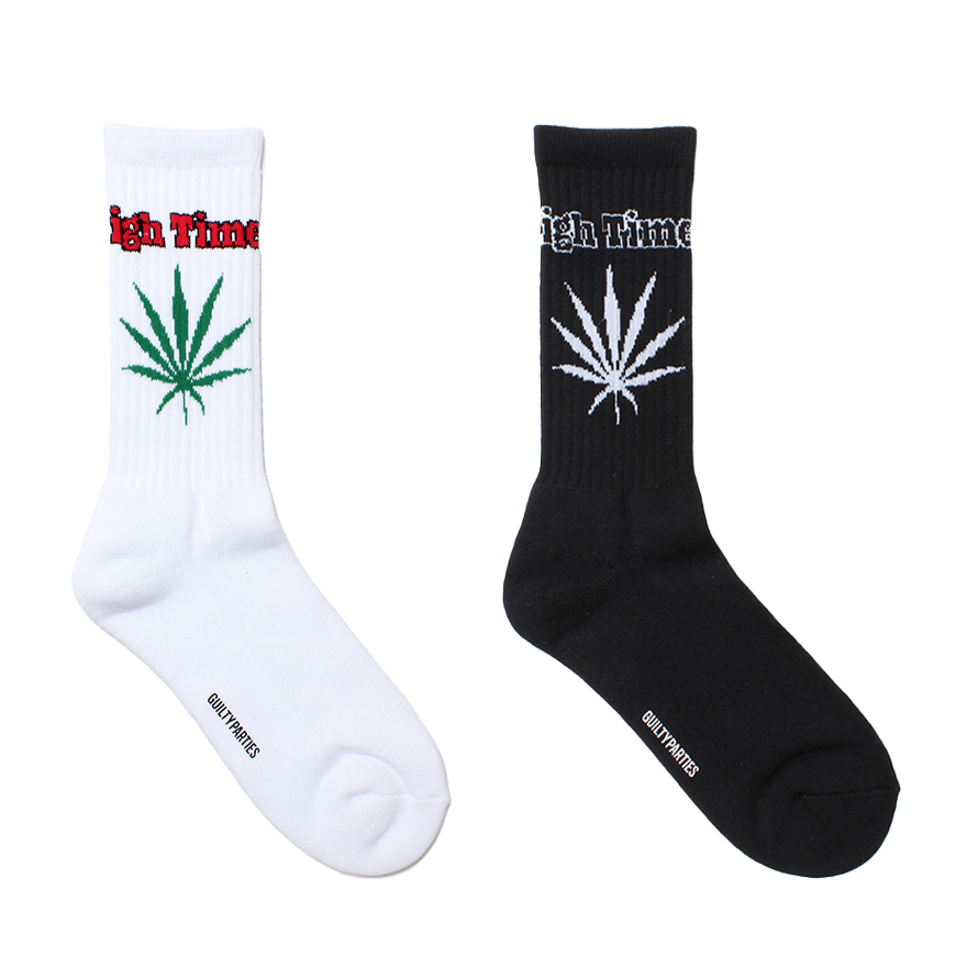 画像1: WACKO MARIA/HIGH TIMES / JACQUARD SOCKS（各色）［ジャガードソックス-24春夏］ (1)