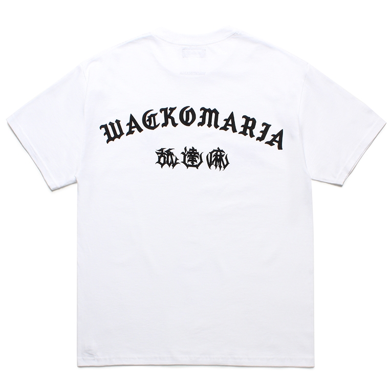 画像: WACKO MARIA/舐達麻 / HIGH TIMES / T-SHIRT（WHITE）［プリントT-24春夏］