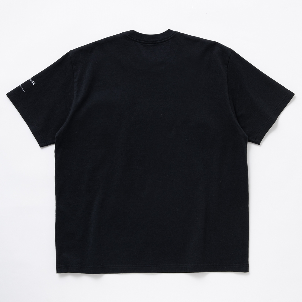 画像: RATS/PACK TEE "CREW NECK REGULAR SILHOUETTE"（BLACK）［プリントポケT-24春夏］