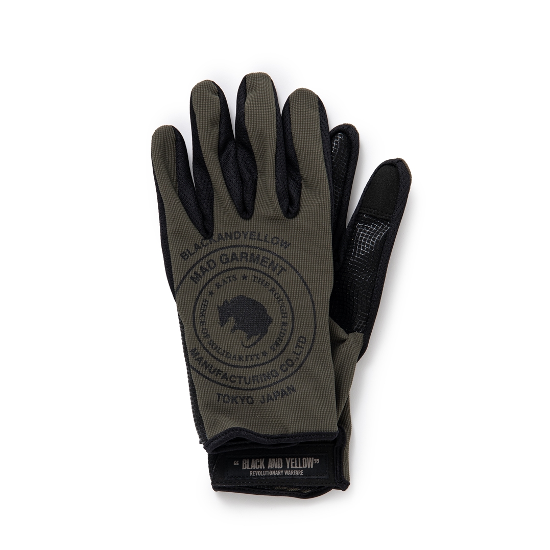 画像: 【30%OFF】RATS/MC GLOVE（KHAKI）［モーターサイクルグローブ-24春夏］