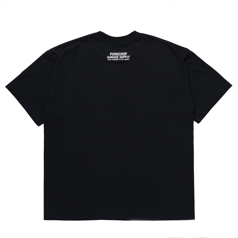 画像: PORKCHOP/LOGO PORK TEE（BLACK）［プリントT-24春夏］