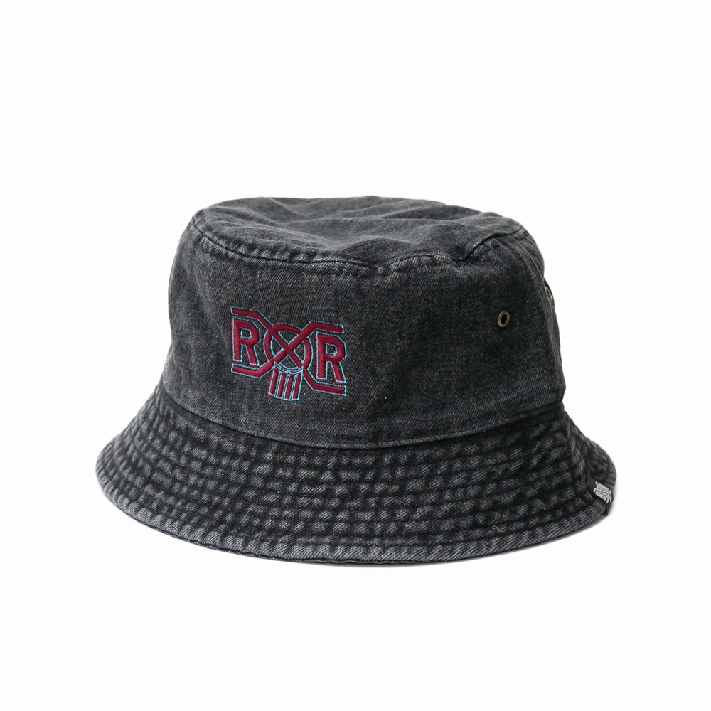 画像: ROUGH AND RUGGED/RR × BH HAT（BLACK）［バケットハット-24春夏］