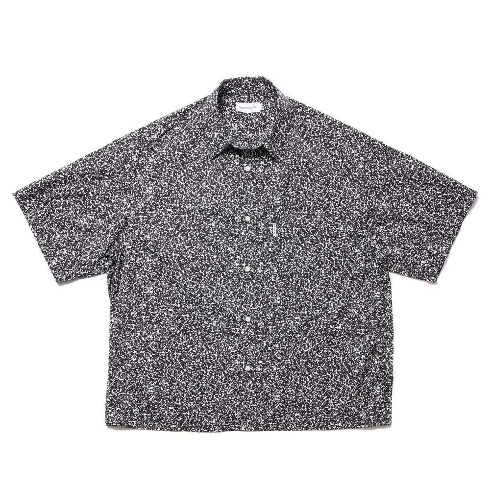 画像: COOTIE PRODUCTIONS/Allover Printed Broad S/S Shirt（Black）［総柄ブロードシャツ-24春夏］