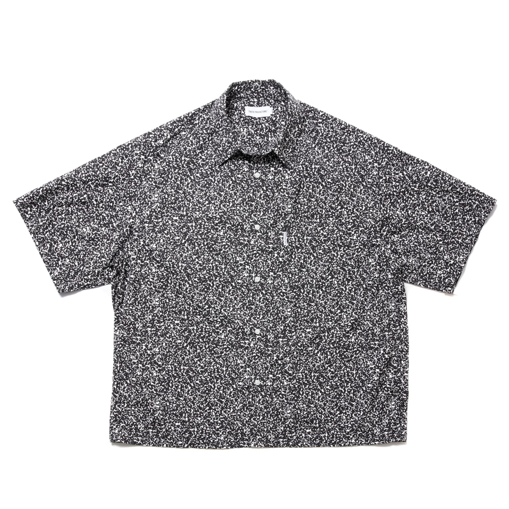 画像: COOTIE PRODUCTIONS/Allover Printed Broad S/S Shirt（Black）［総柄ブロードシャツ-24春夏］