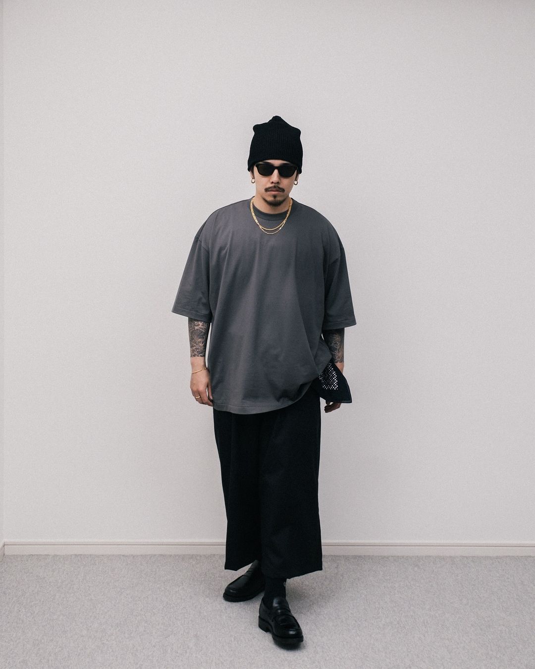 画像: COOTIE PRODUCTIONS/Supima Oversized S/S Tee（Gray）［スーピマオーバーサイズT-24春夏］