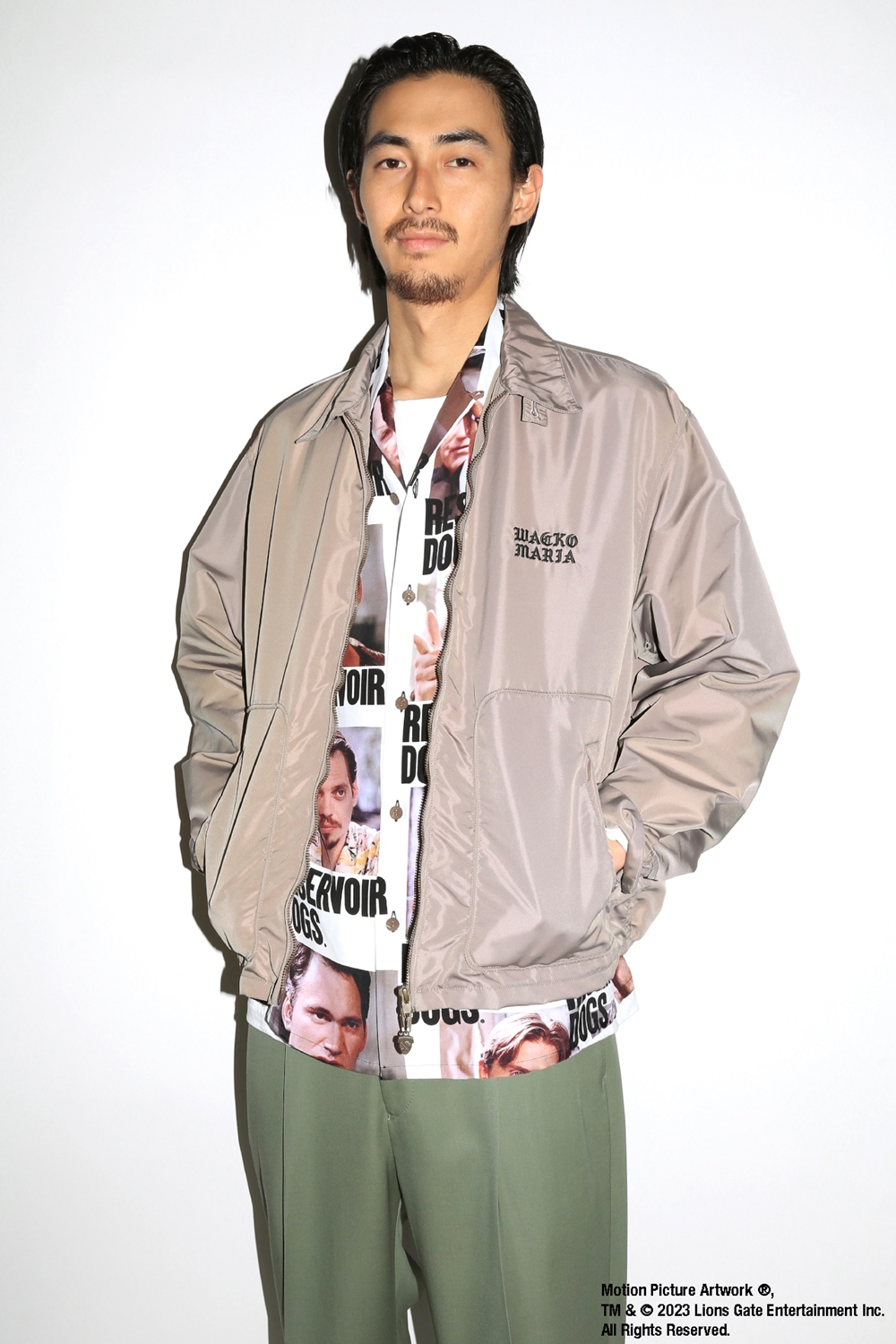 画像: WACKO MARIA/RESERVOIR DOGS / HAWAIIAN SHIRT（WHITE）［ハワイアンシャツ-24春夏］