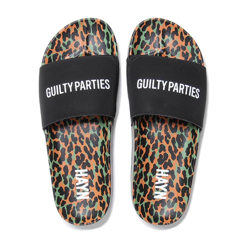 画像: WACKO MARIA/HAYN / LEOPARD SHOWER SANDALS（GREEN）［レオパードサンダル-24春夏］