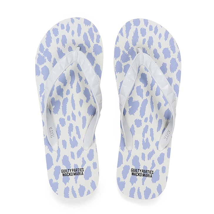 画像: WACKO MARIA/HAYN / LEOPARD BEACH SANDALS（PURPLE）［レオパードビーチサンダル-23春夏］