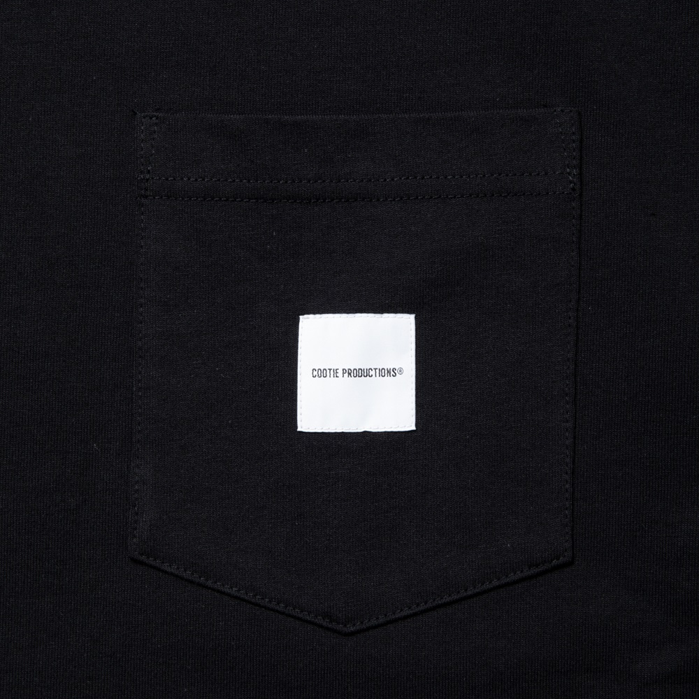 画像: COOTIE PRODUCTIONS/Open End Yarn Error Fit S/S Tee（Black）［エラーフィットポケT-24春夏］