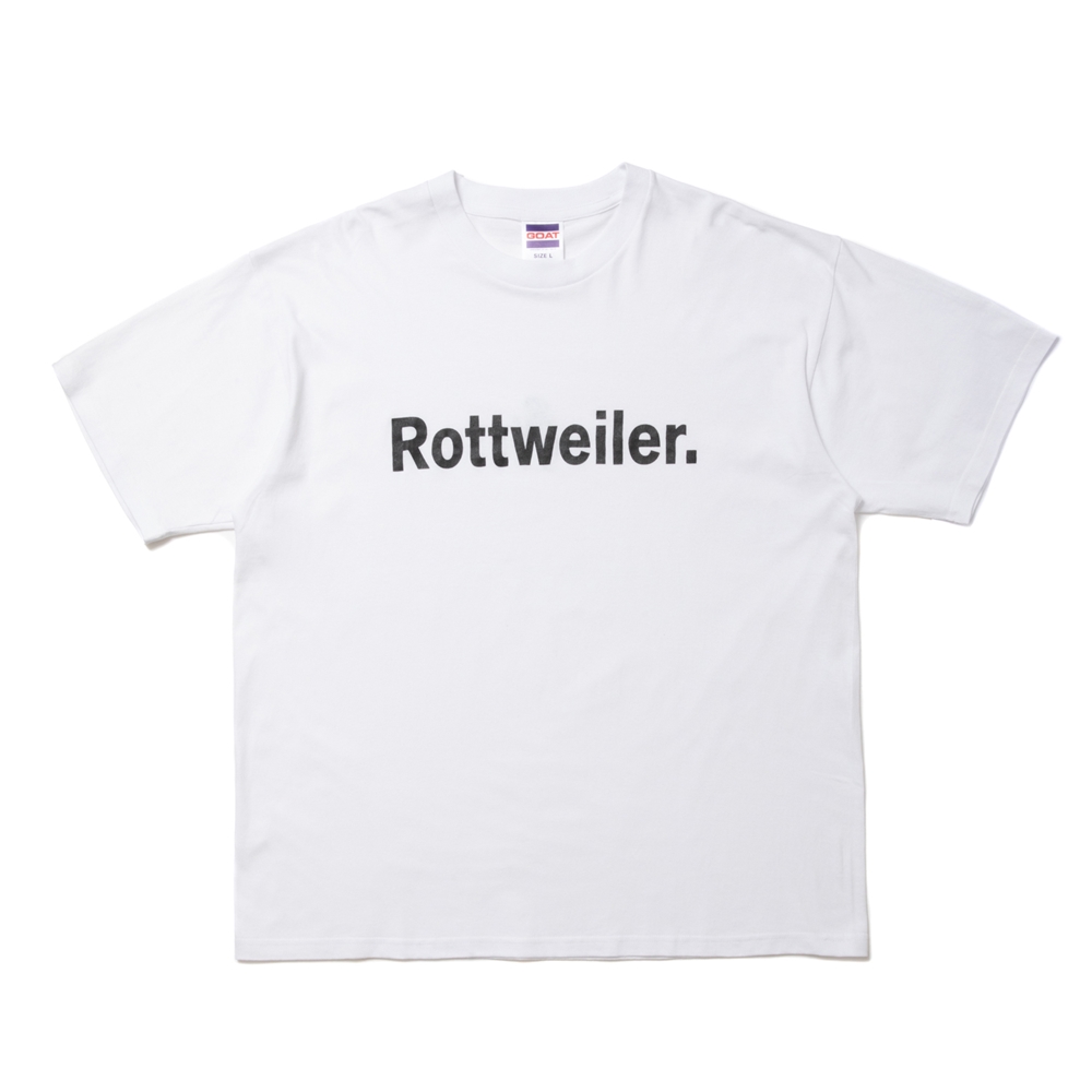 画像: ROTTWEILER/PIGMENT CLASSIC TEE（WHITE）［プリントT-24春夏］