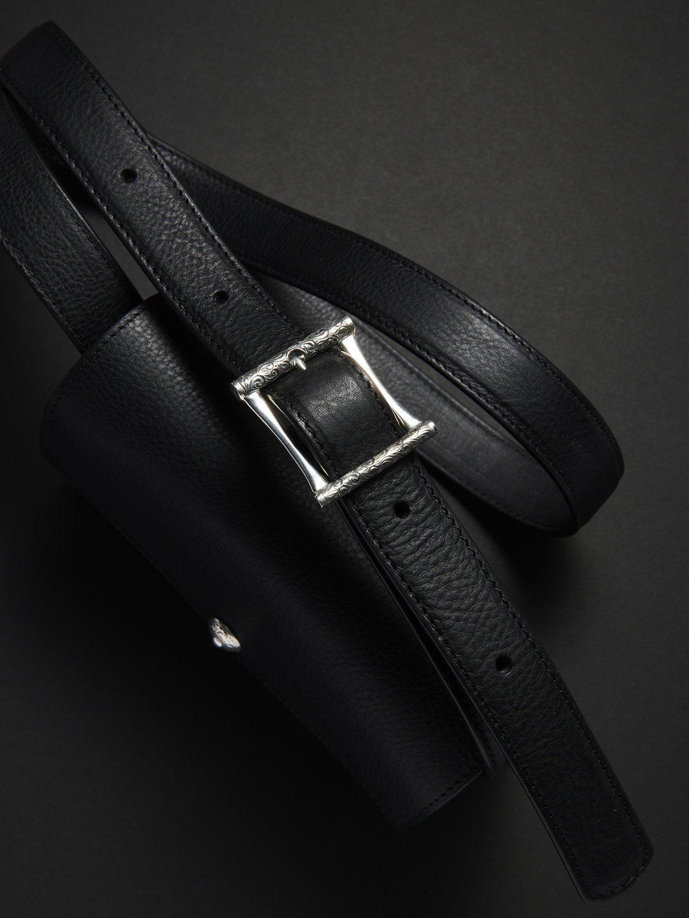 画像: ANTIDOTE BUYERS CLUB/Leather Wearable Bag（Black）