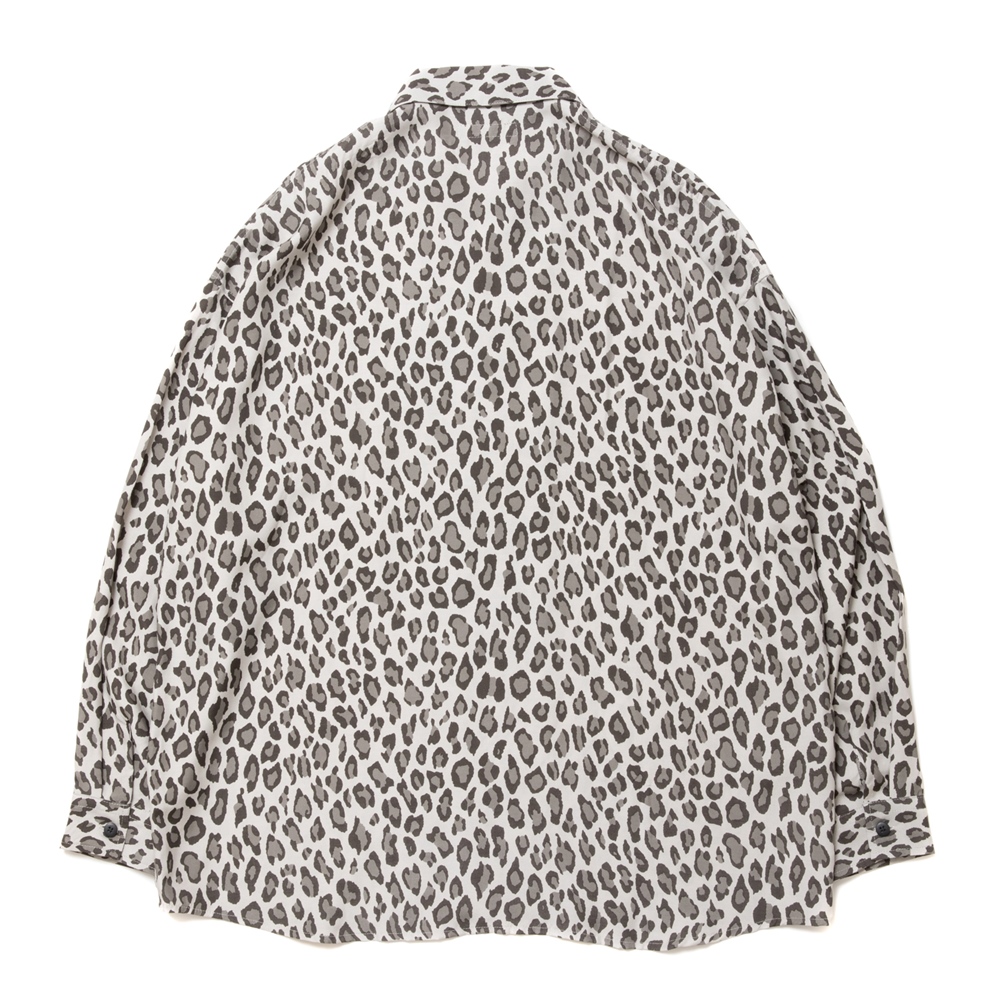 画像: 【30%OFF】ROTTWEILER/R9 LEOPARD L/S SHIRT（BEIGE）［レオパードシャツ-24春夏］