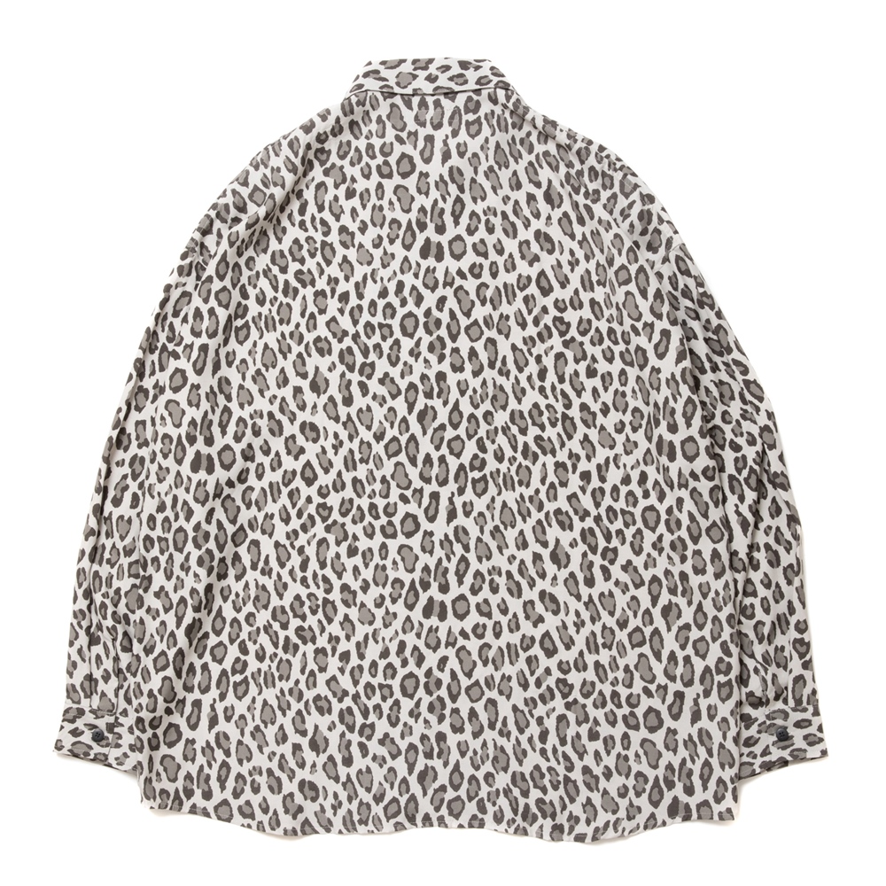 画像: ROTTWEILER/R9 LEOPARD L/S SHIRT（BEIGE）［レオパードシャツ-24春夏］