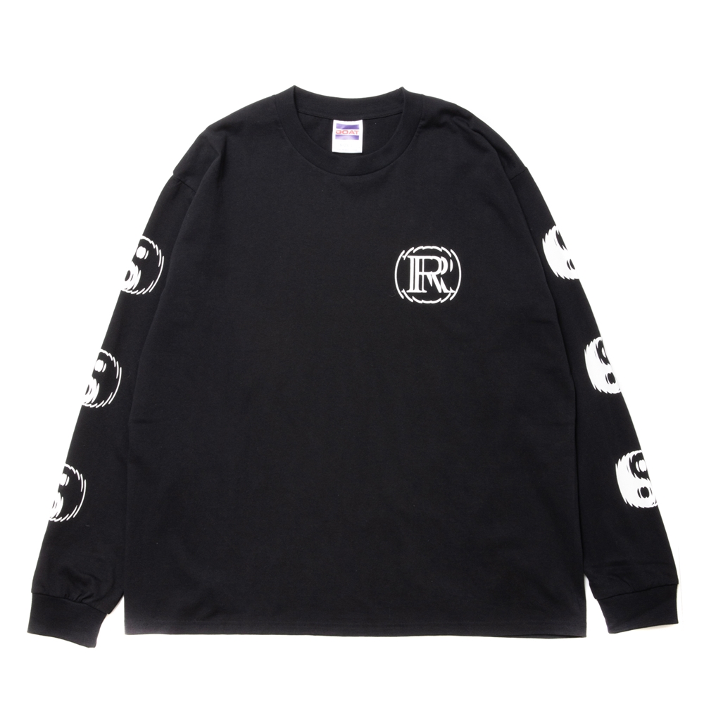 画像: ROTTWEILER/CIRCLE L/S TEE（BLACK）［プリント長袖T-24春夏］