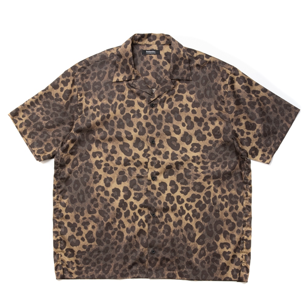 画像: ROTTWEILER/R9 LEOPARD S/S SHIRT（BEIGE）［レオパードシャツ-24春夏］