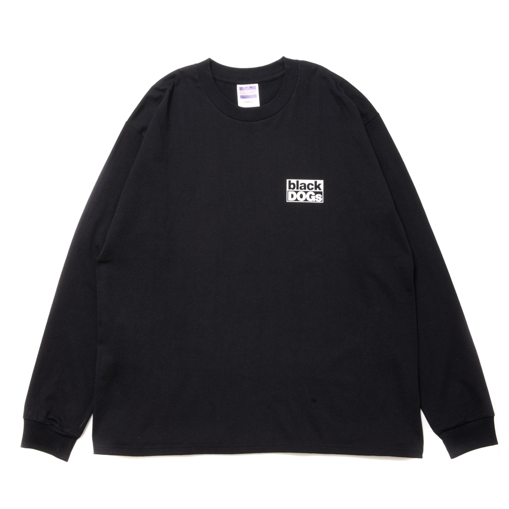 画像: ROTTWEILER/D.B L/S TEE（BLACK） 【30%OFF】［プリント長袖T-24春夏］