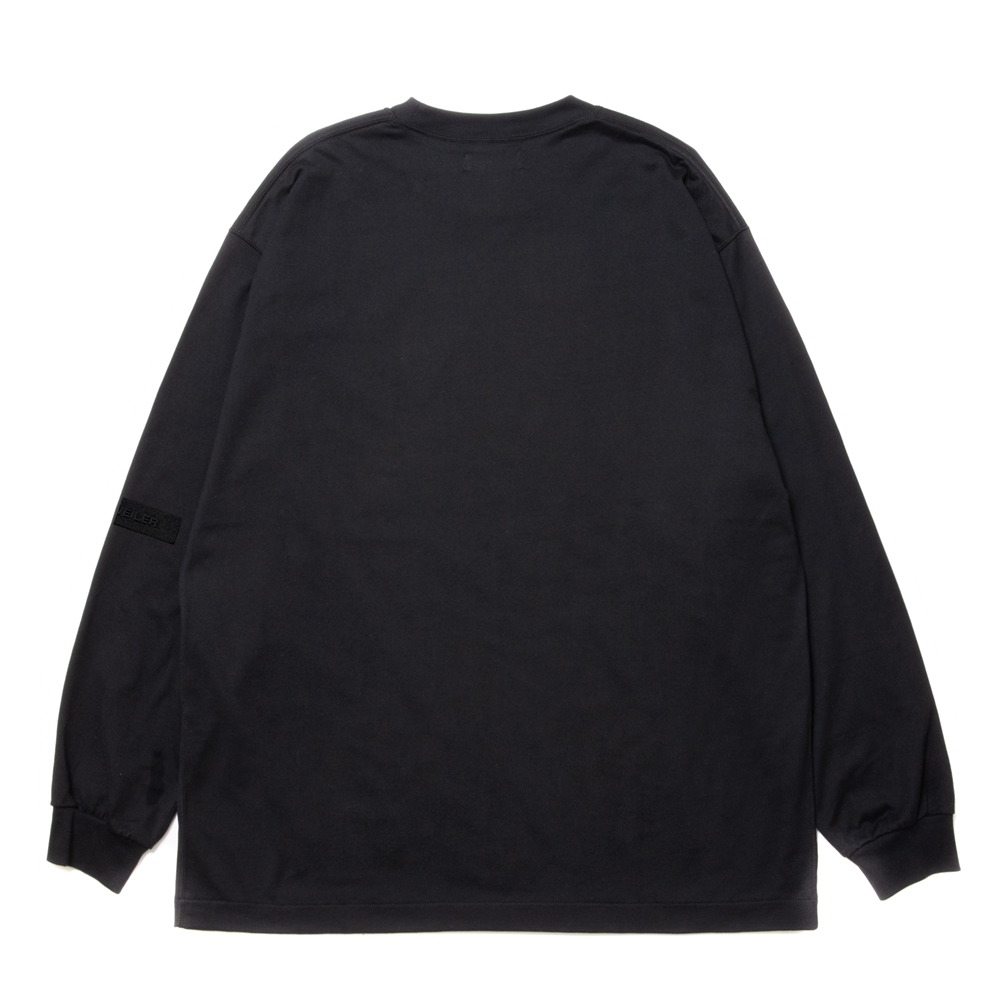 画像: ROTTWEILER/R9 L/S TEE（BLACK） 【40%OFF】［オリジナル長袖T-23秋冬］