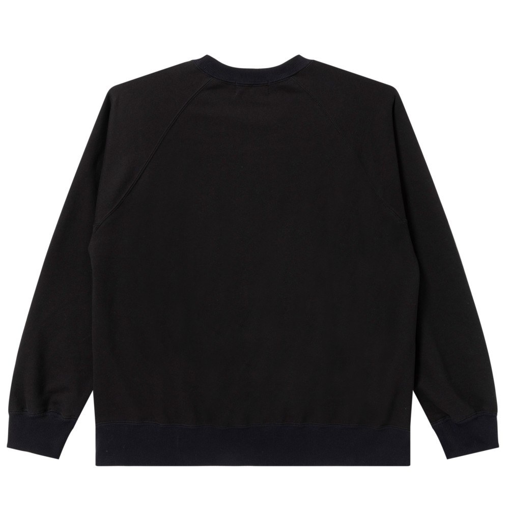 画像: BlackEyePatch/OE LOGO RAGLAN CREW SWEAT（BLACK）