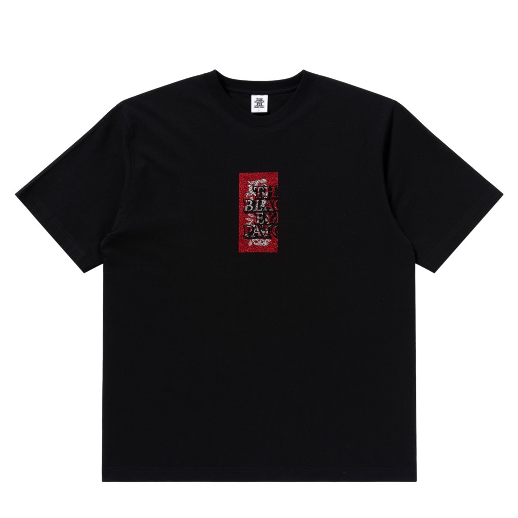 画像: BlackEyePatch/HWC LABEL RHINESTONE TEE（BLACK）