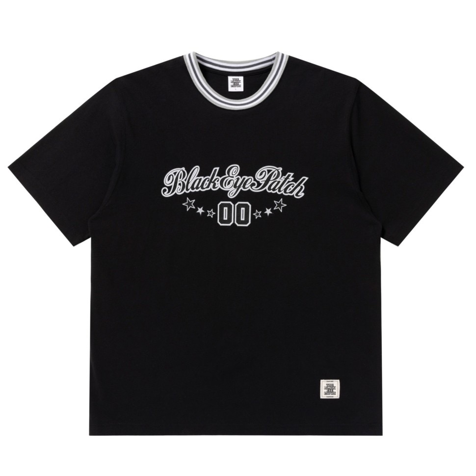 画像: BlackEyePatch/SPORTY SCRIPT LOGO TEE（BLACK）